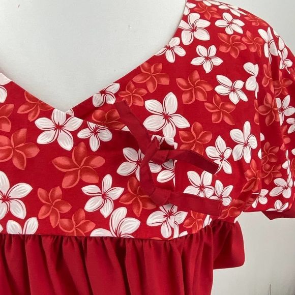 Good Times Hawaiian Muumuu like Bete Liberty House Hawaii T&L RM dress mu’u - Picture 6 of 9